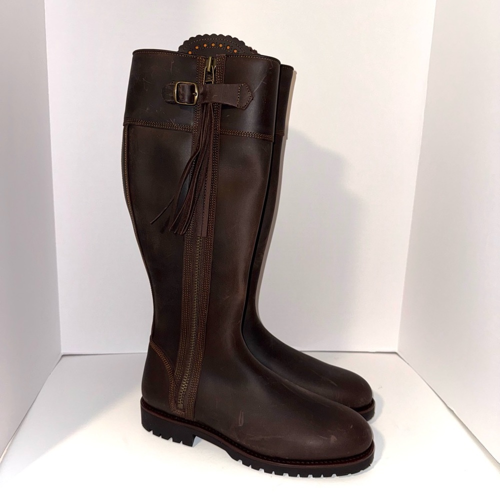 Penelope Chilvers Tassel Knee High Boots